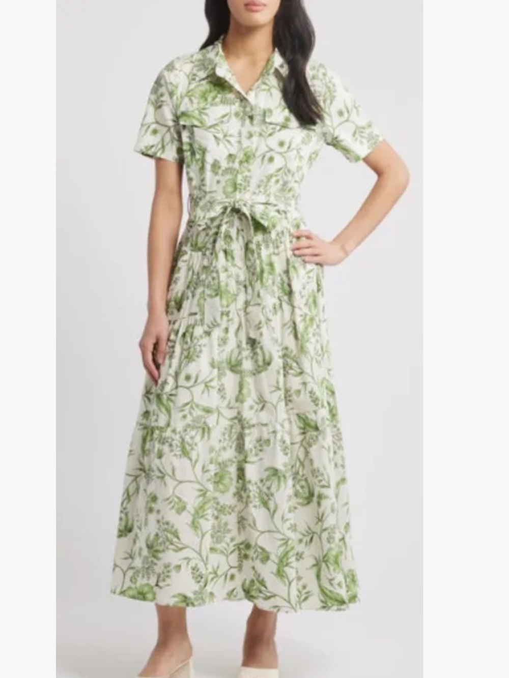 Zoe and Claire floral dress